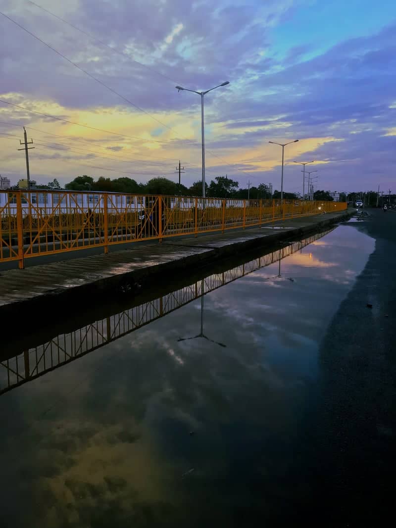 Kalaburagi Ring Road Reflection - Image 1