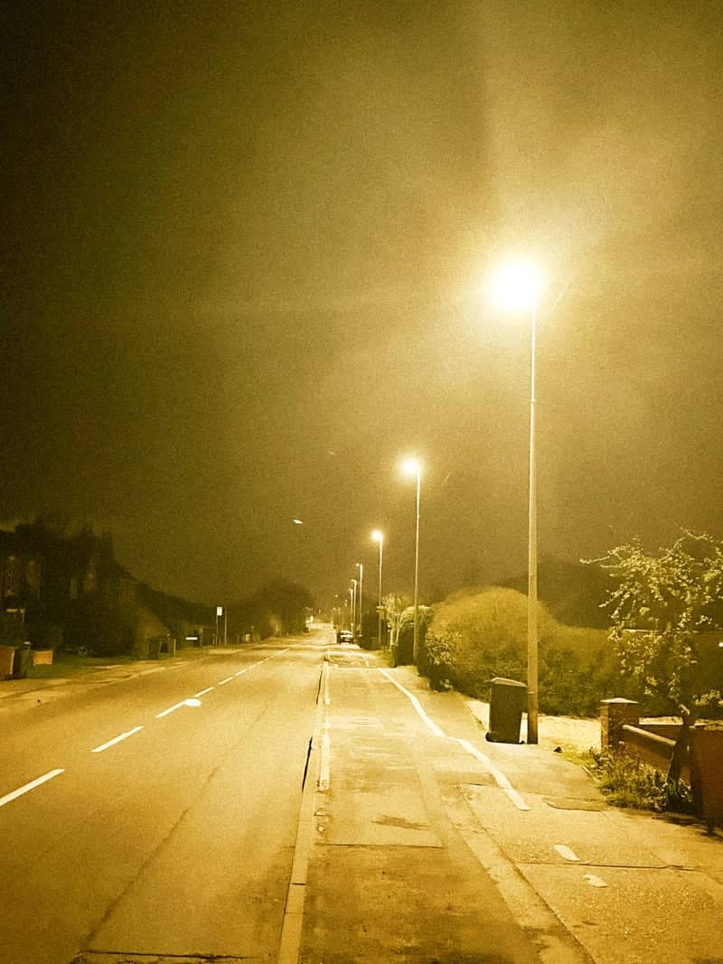 Suburban Street Nightscape - Image 1