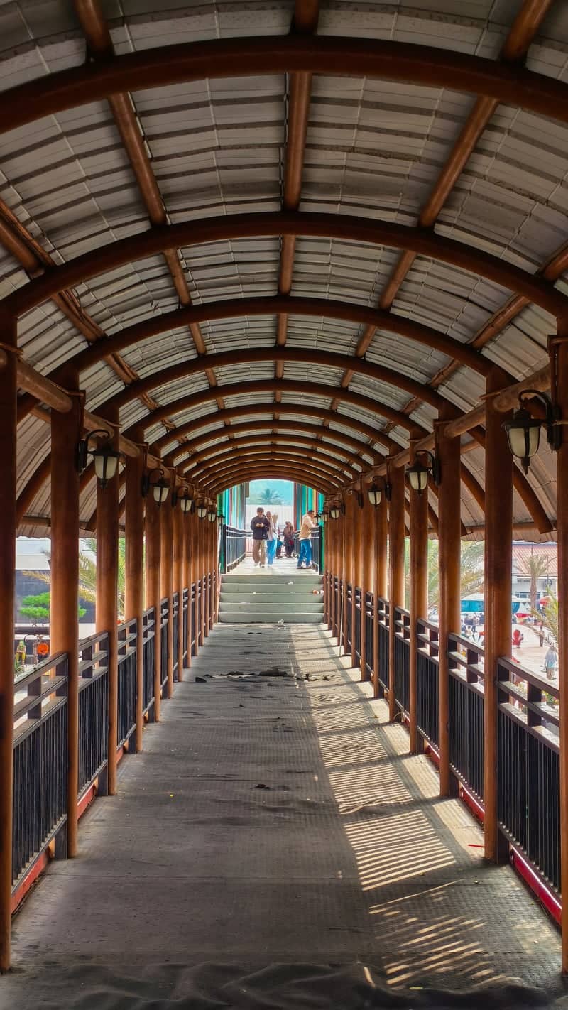 Kuningan City Park Arched Walkway - Image 1