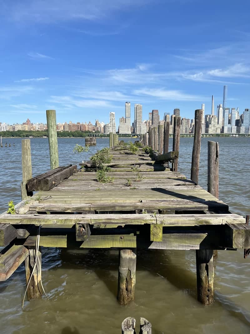 Abandoned Pier at West New York Waterfront - Image 1