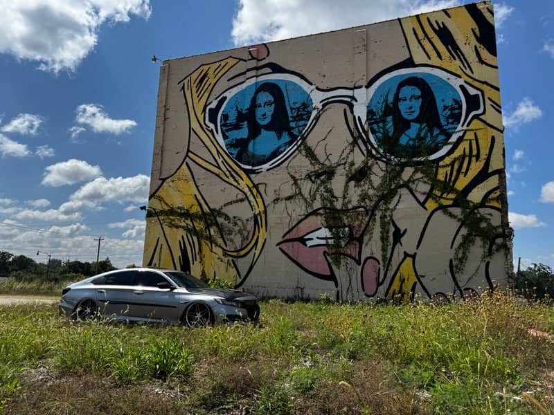 Mona Lisa Mural, Downtown Rogers - Image 1
