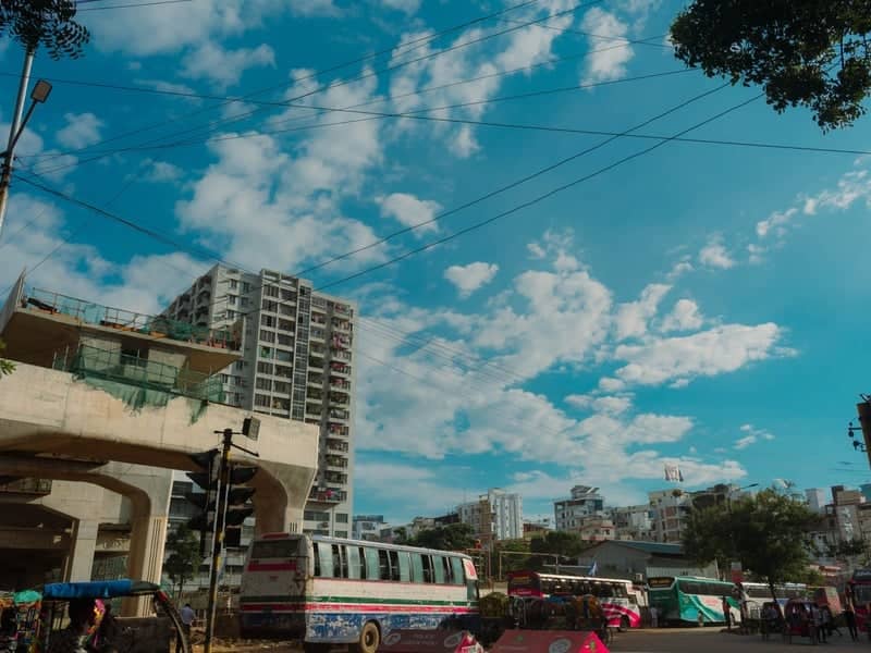 Malibagh Flyover Streetscape - Image 1