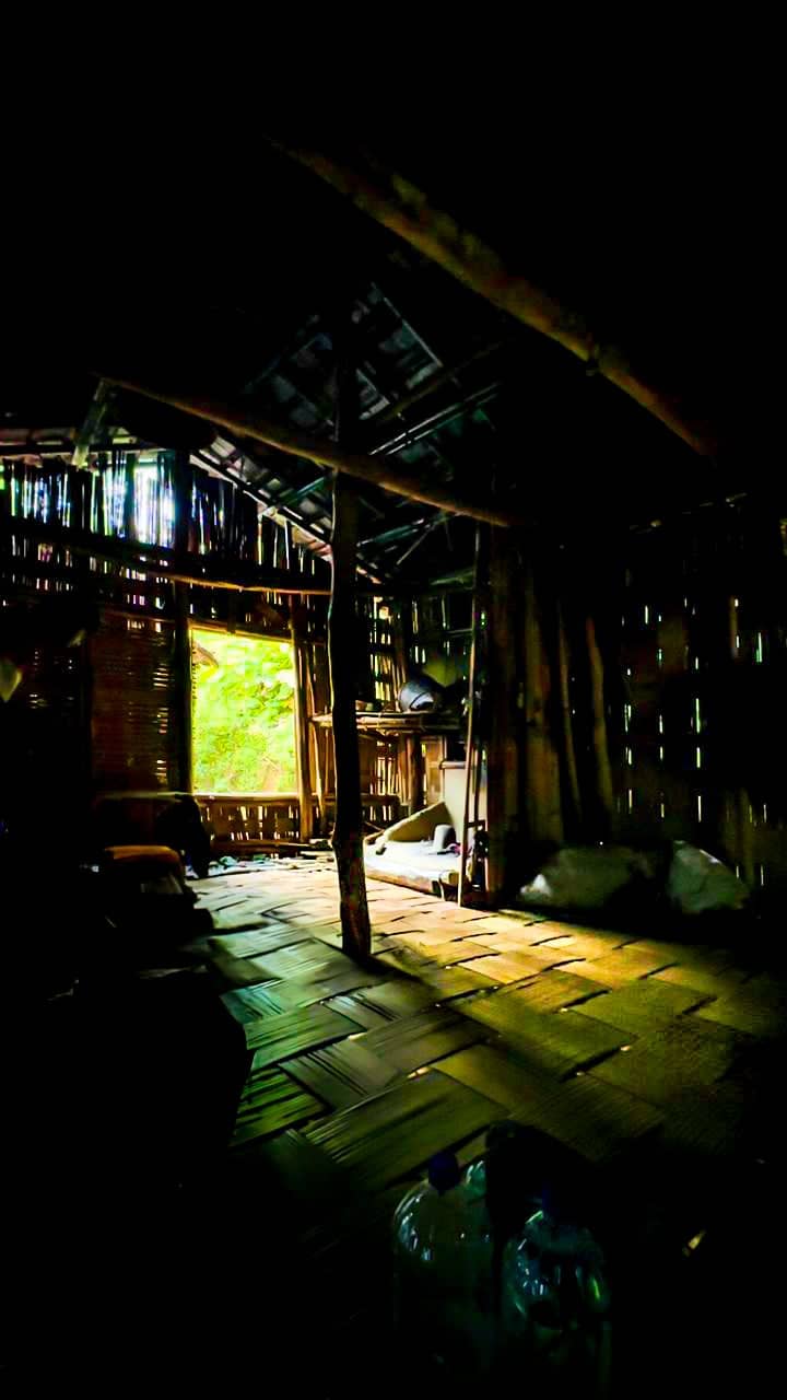 Traditional Tribal Hut Interior, Bandarban - Image 1
