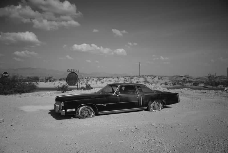 Abandoned Cadillac in Terlingua - Image 1
