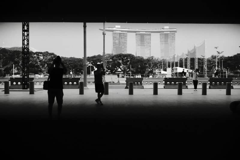 Marina Bay Sands Silhouette - Image 1