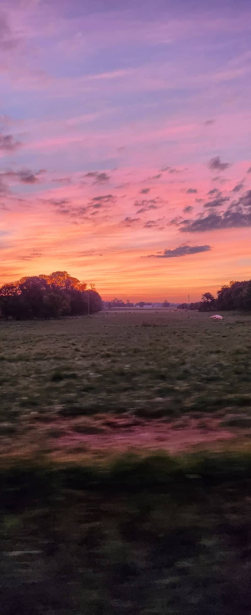 Corydon Rural Sunset Field - Image 1