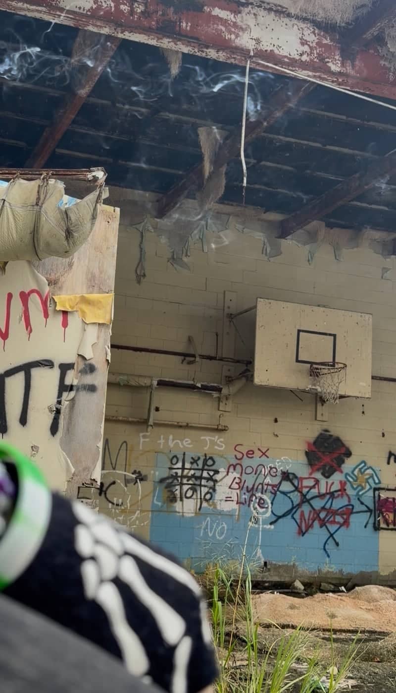Abandoned Beaver High School Gym - Image 1