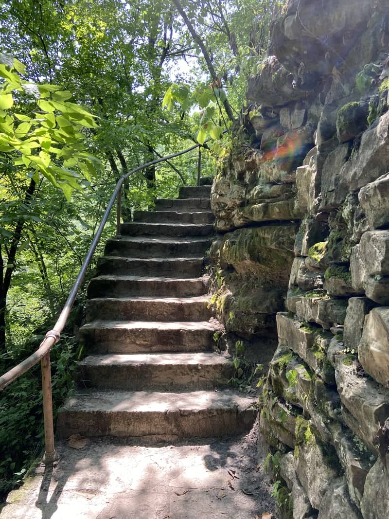 Minneopa State Park Stone Stairs - Image 1