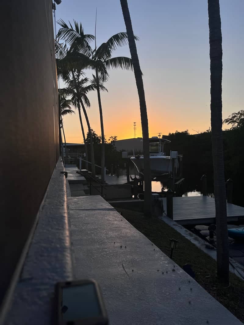 Cape Coral Canal Sunset - Image 1