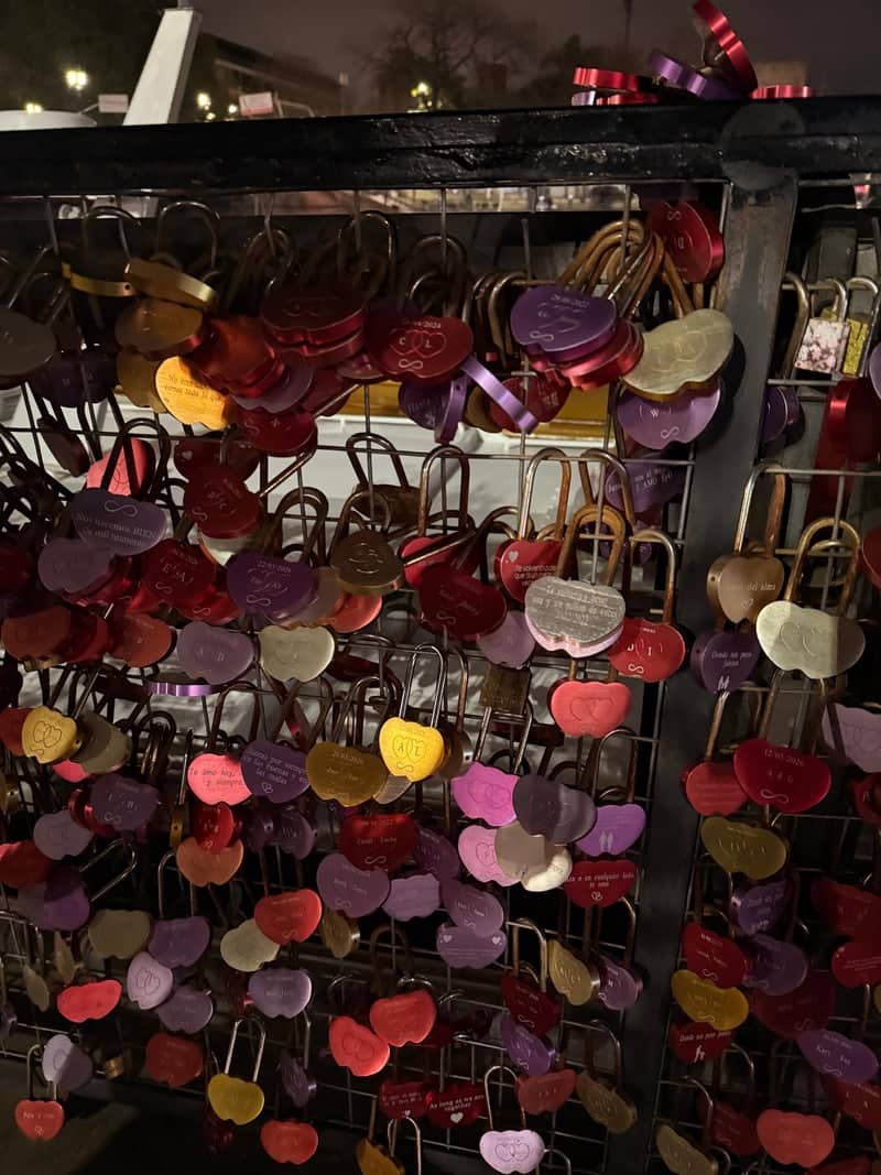 Love Lock Fence at San Isidro Waterfront - Image 1