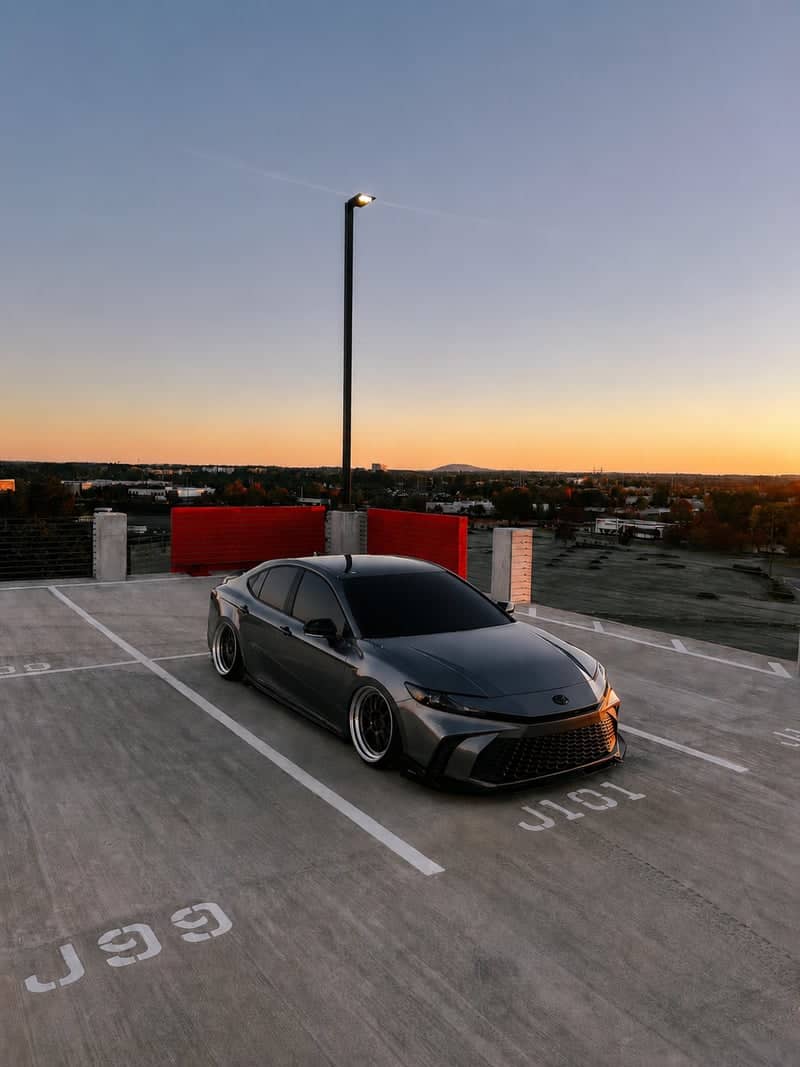 Tesla Parking Garage Rooftop - Image 1