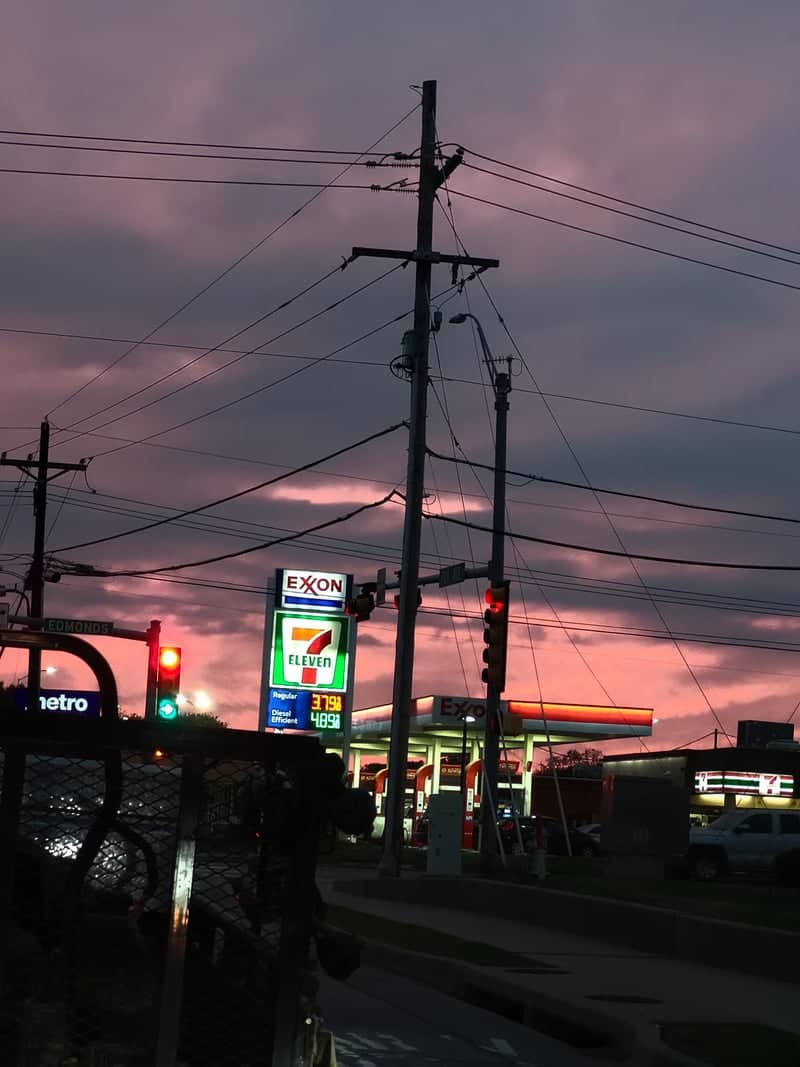 Lewisville Suburban Sunset - Image 1