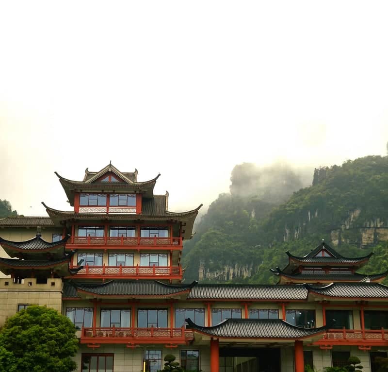 Zhangjiajie Traditional Architecture Viewpoint - Image 1