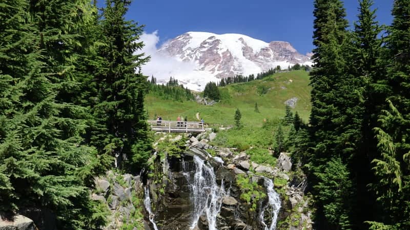 Myrtle Falls, Mount Rainier National Park - Image 1
